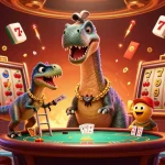 Experience thrilling gameplay at 11bet with cartoon characters in a vibrant 3D casino scene.