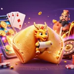 Play your luck at HOKI368 with spinning reels and golden treasures highlighting this vibrant casino scene.