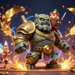 Immerse in the fastest payout online casino Canada with a magical scene showcasing stunning characters and dynamic game elements.