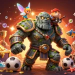F168 offers an immersive sports betting experience with vibrant characters and dynamic game elements.