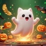 Play exciting games at IDCASH88, joining a floating ghost cat's haunted casino adventure!