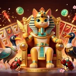 Spin the reels on HOKI368 with vibrant casino elements and enchanting characters surrounding the adventure.