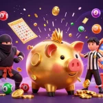 Experience vibrant gaming action with go88media's lively casino scene featuring dynamic characters and engaging elements.