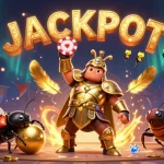 Tải App gg88 and experience the excitement of online gaming as a beetle wins a poker chip jackpot.