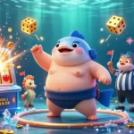 Engage in thrilling gameplay at bl555 with underwater casino action featuring vibrant characters and exciting symbols.