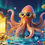 Engage with Bet88's exciting games, featuring a kraken, diving cat, and treasures in a 3D ocean.