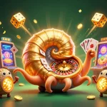 Experience thrilling slots and jackpots at carecompanionsofohio with our engaging casino illustration.