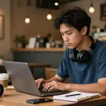 Leci123 menginspirasi gaya hidup digital di kafe modern.